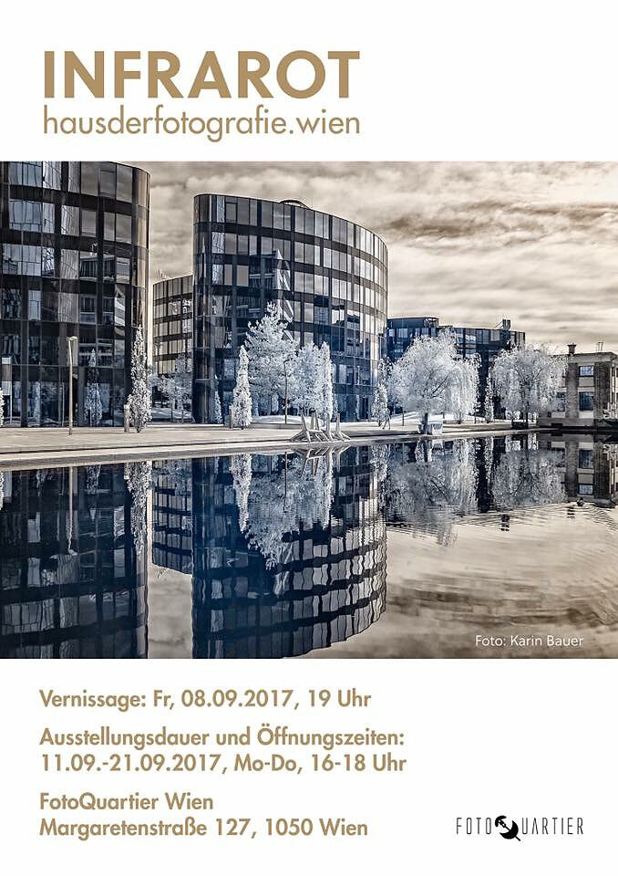 Gruppenausstellung "Infrarot"  Haus der Fotografie, Wien, 2017