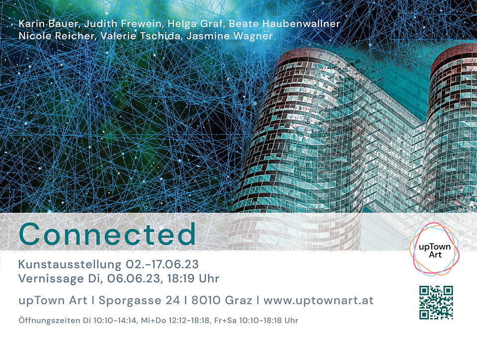 Gruppenausstellung "Connected", uptownart galerie, graz, 2023